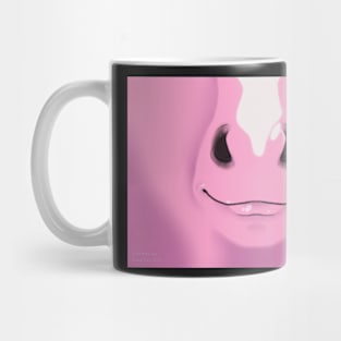 Pink Stripe Horse Face Mug